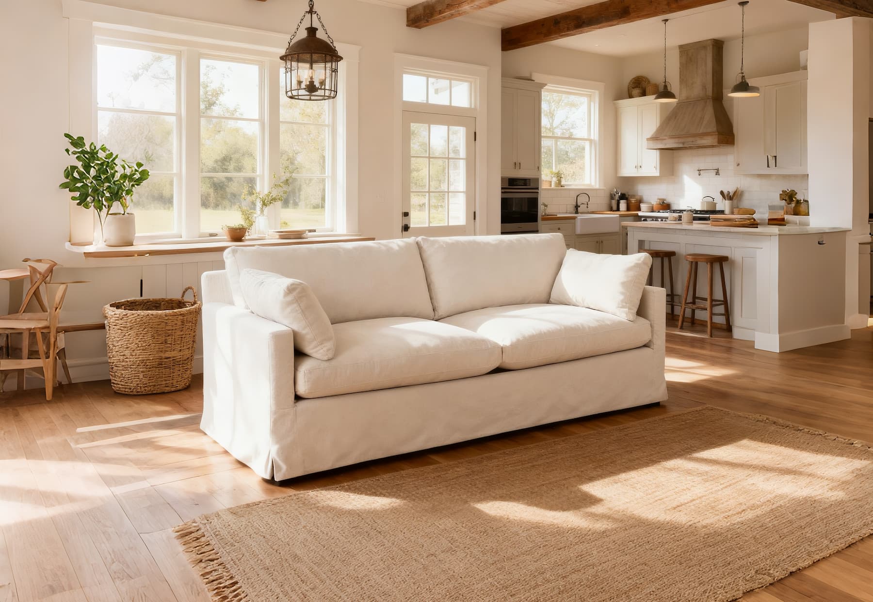 2586 Christine Cotton Sofa